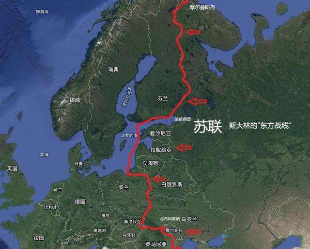 苏德战争爆发苏军精心打造的斯大林防线却没有发挥作用