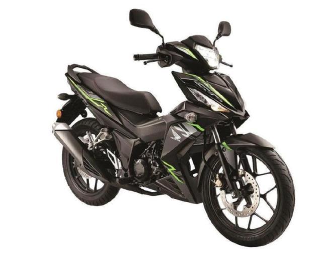 其实亮相的是本田winner150的升级版,在原来的基础之上加上了许多的