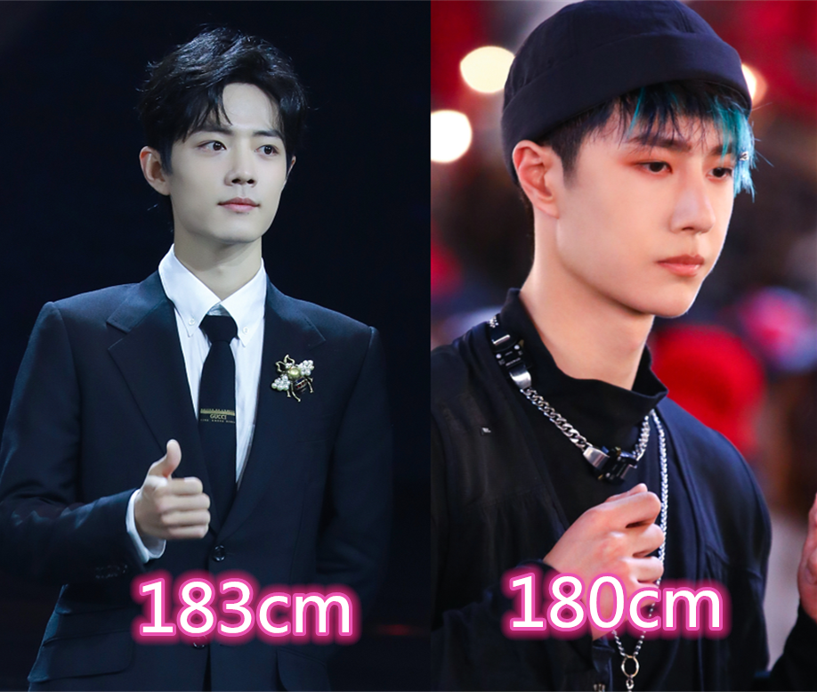 双男主身高差是多少陈立农李现看到胡一天这组8cm差距不算多