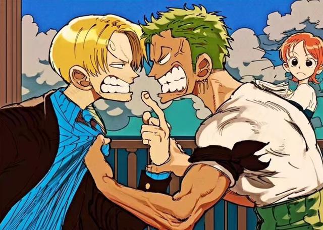 山治和索隆有着怎样的默契?「海贼王」小故事,原来索隆也会温柔