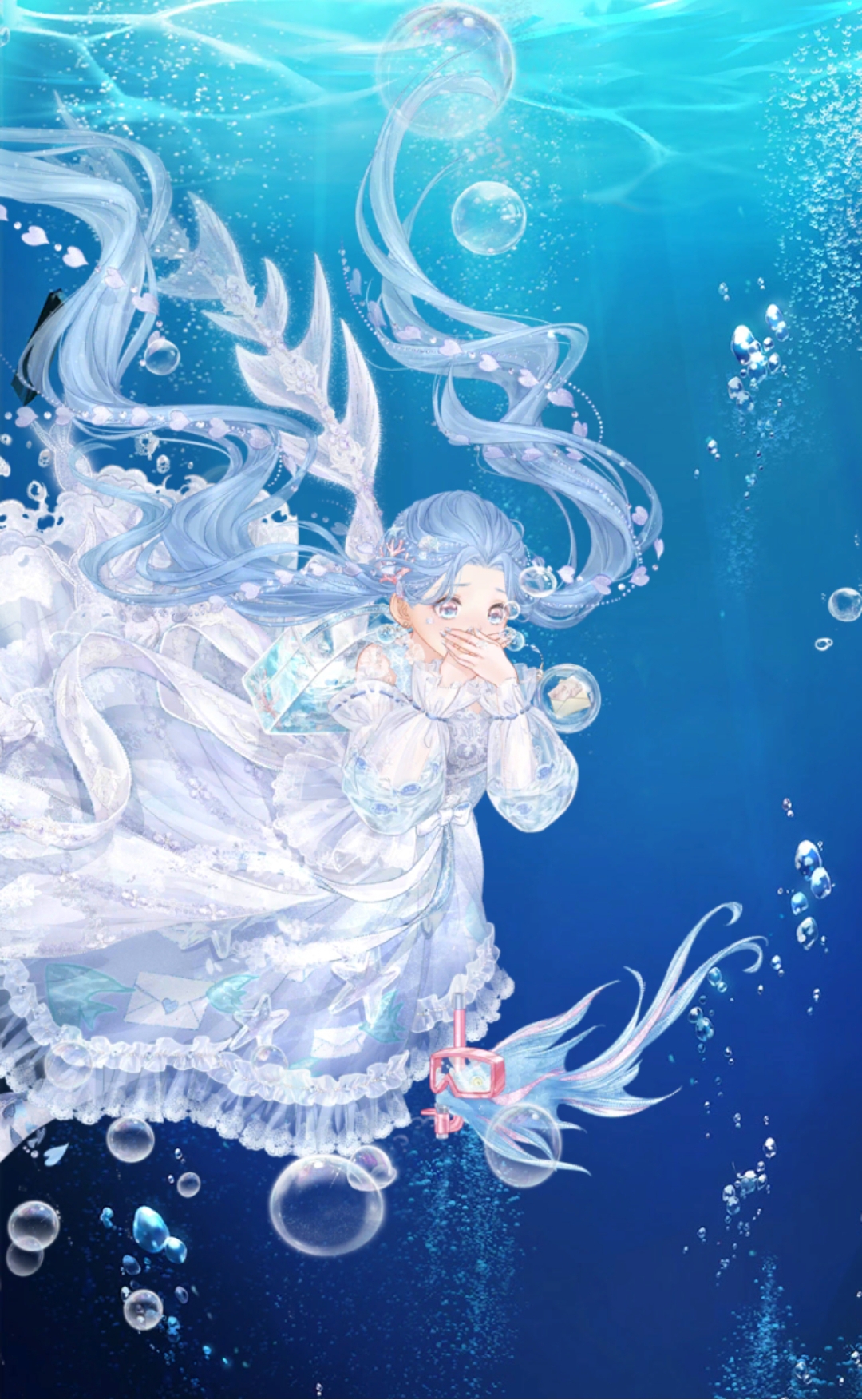 奇迹暖暖的海底世界超美鲛珠堪称女皇人鱼是永远的神