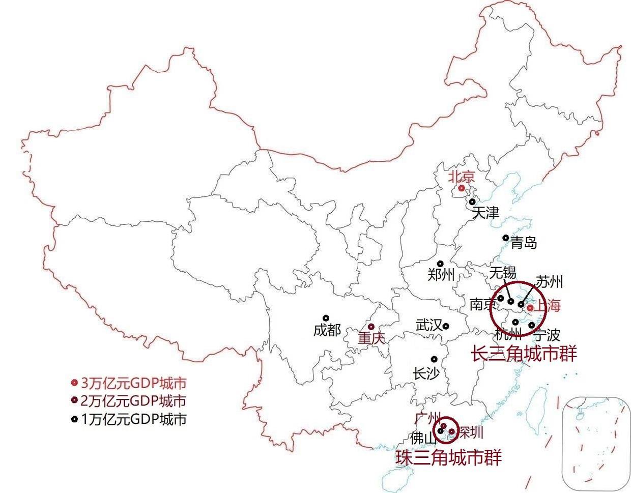 珠三角比长三角究竟差在哪?我国的世界级城市群为何只有长三角?