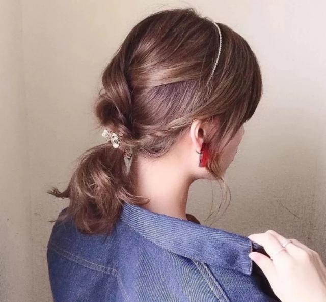 超简单日系编发发型齐肩发型最好看