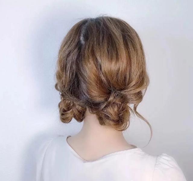 超简单日系编发发型,齐肩发型最好看