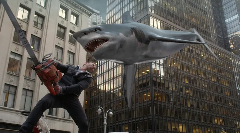 总之,在《大白鲨》火遍全球后,每年都有电影公司制作以鲨鱼为主角的