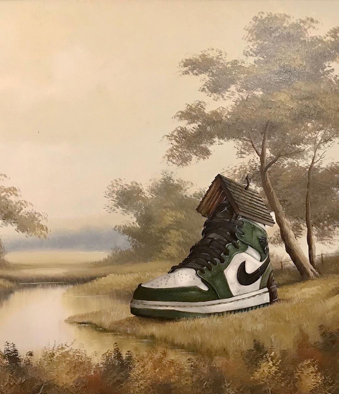 当古典油画融入现代潮流 :davepollotart