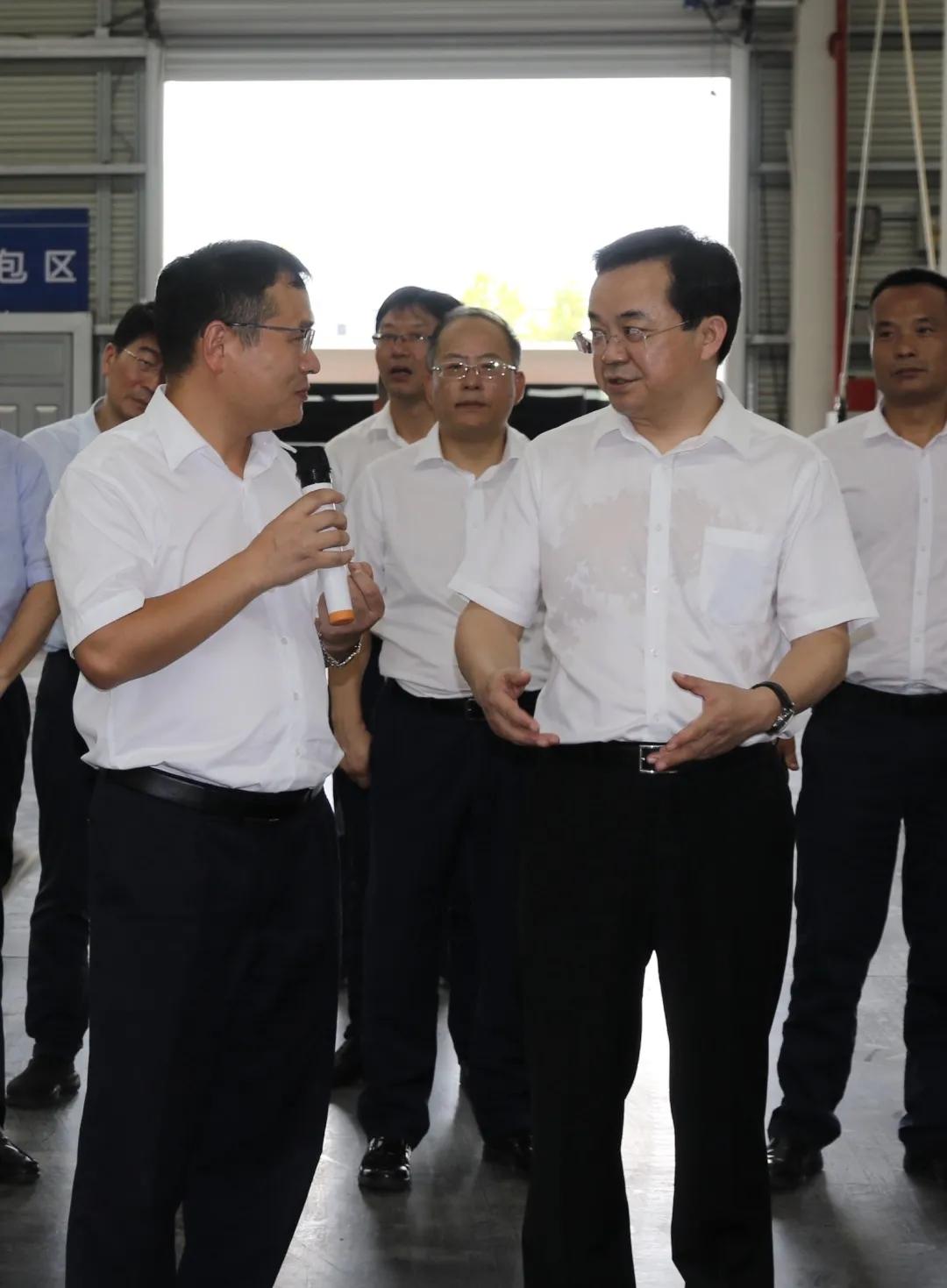 浙江省副省长高兴夫一行调研万里扬|高兴夫|万里扬|副省长_新浪新闻
