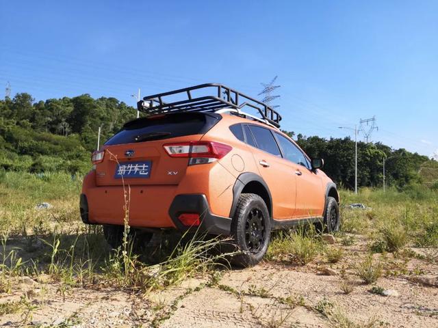 拉力车队操刀!斯巴鲁xv改装大变身,对付远光灯必杀技在这