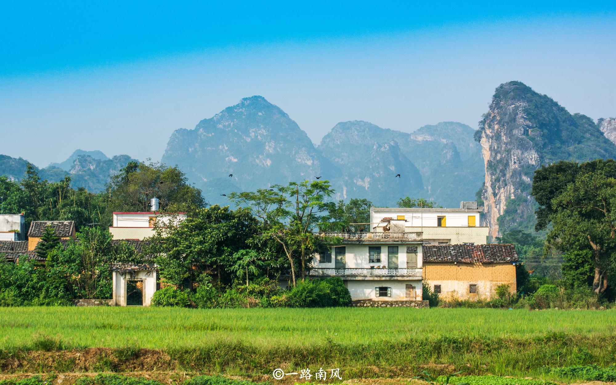 广东有一个最美的田园风光堪比桂林山水