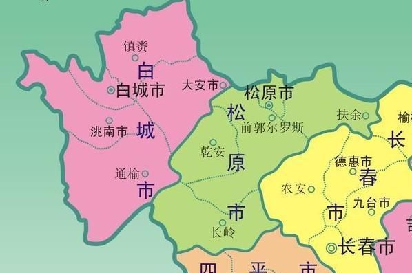 如果白城和松原合并行政中心放在哪里最合适