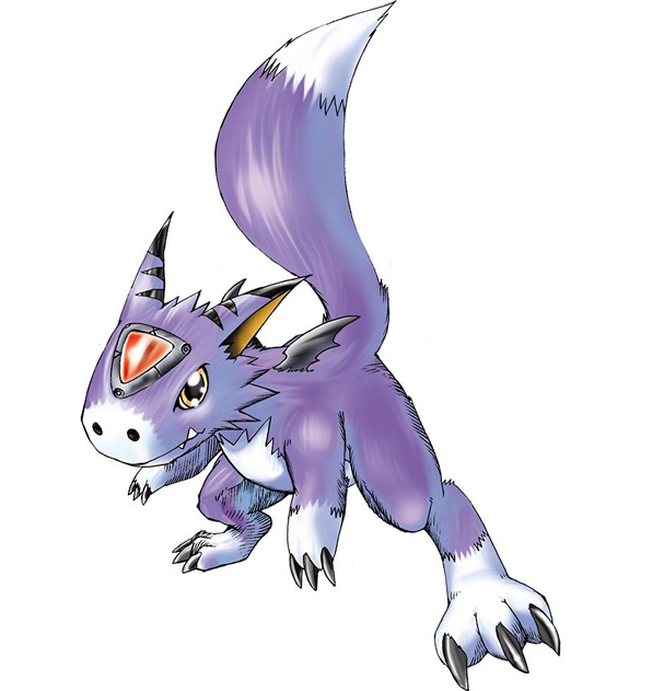 梗犬兽应该是那种大众非常喜爱的可爱类型数码兽,在第三部《数码宝贝