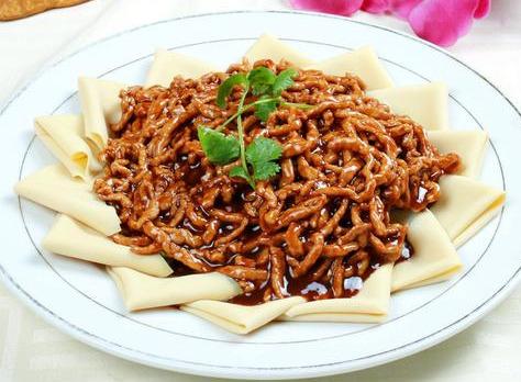 京酱肉丝最好吃的做法肉嫩爽滑酱香浓郁