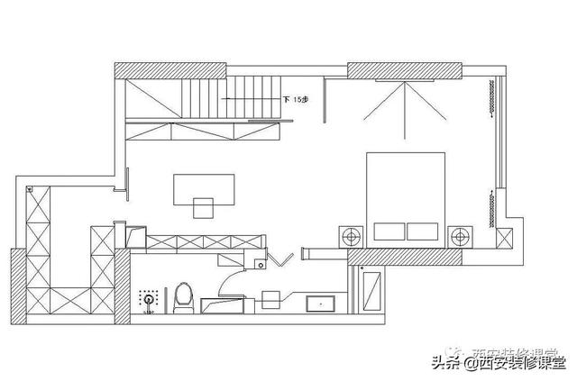 110m05loft公寓,时尚复古单身宅|全景|楼梯|阳台_新浪新闻