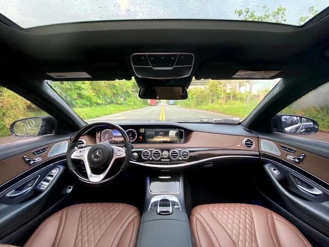 实拍20款迈巴赫s500l售价52万外观奢华大气成功人士的标配