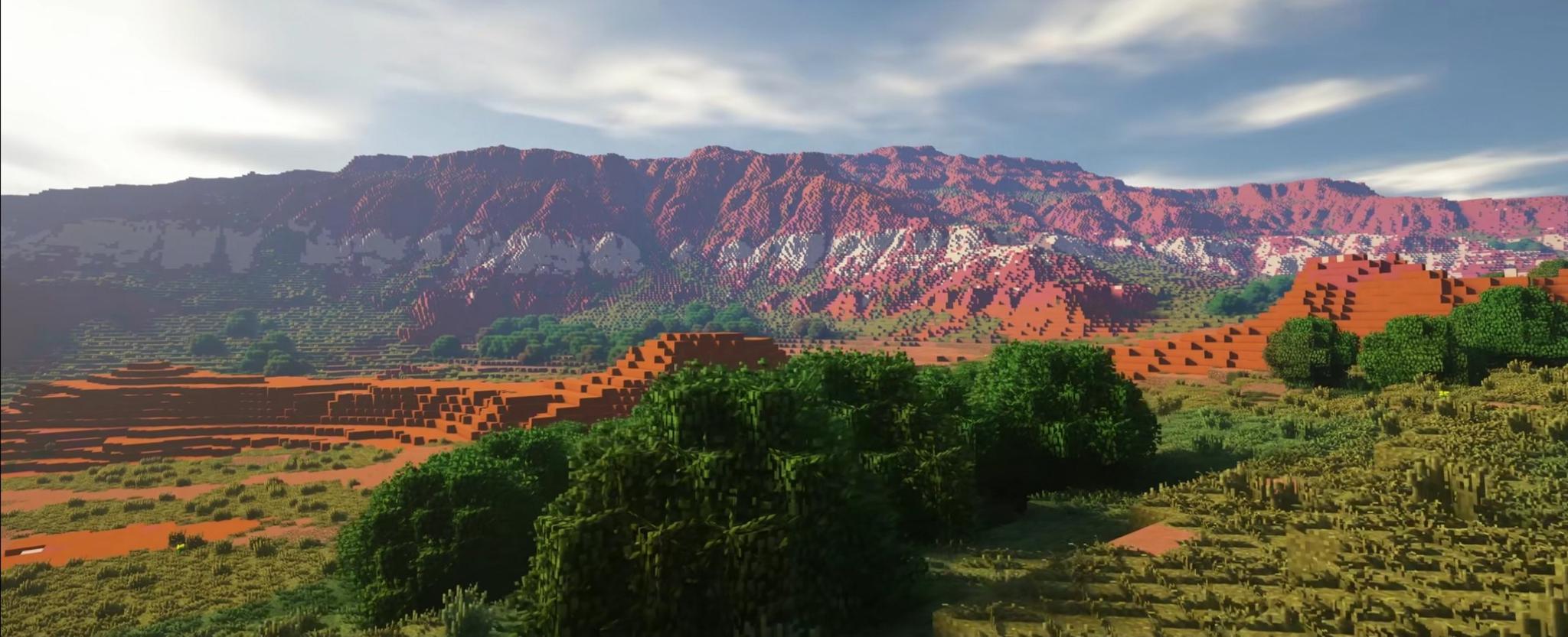 我的世界:mc风景不好?这几张图告诉你,打开方式很重要!