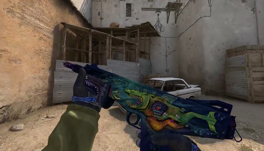 csgo裂空武器箱的低价好货只是蓝紫品质但颜值相当高