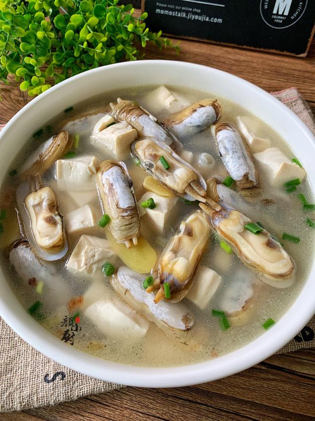 立秋,多给家人喝这汤,15元煮一锅,营养又美味,全家都爱喝|蛏子|豆腐汤