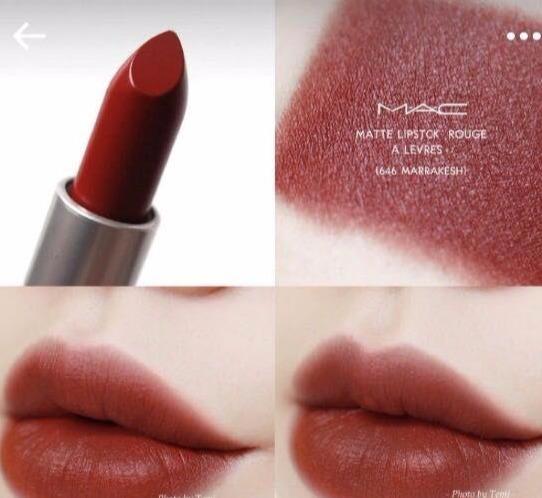 用过摩卡,但mac必须拥有的口红中,marrakesh 是绝对惊艳的色号,算是我
