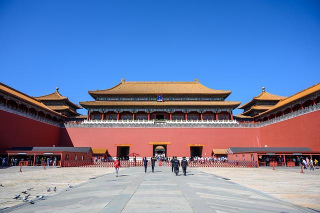 北京故宫,明清时期的皇家宫殿,建筑宏伟处处尽显皇家风范