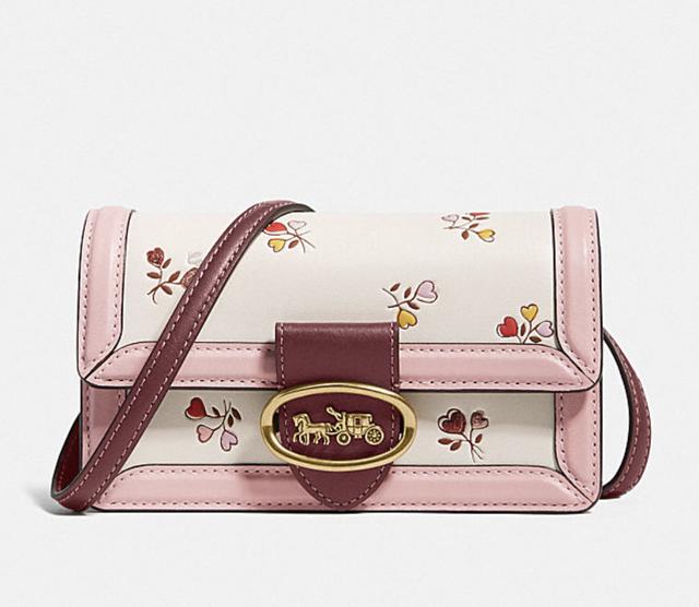 coach蔻驰2020七夕限定款来啦这次是花卉手袋与心花链条包