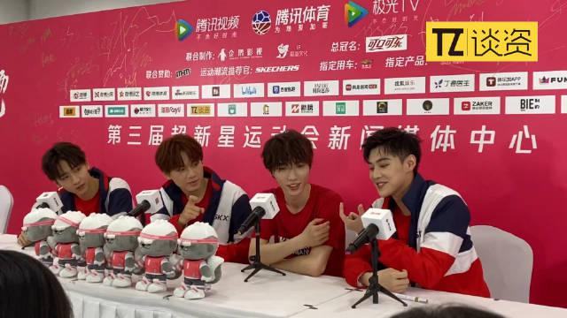 后台采访,r1se给unine设计了应援手势