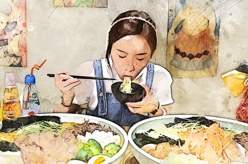 "畸形吃播"浪费严重,封禁"大胃王"刻不容缓!浪费食物是可耻