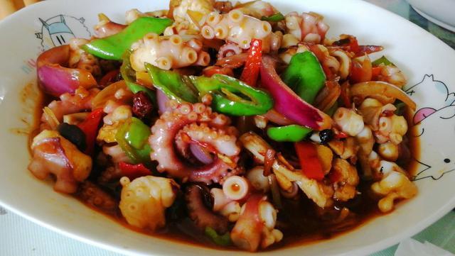 两种口味鲜炒八带如何做出特别鲜嫩口感的八带鱼分享制做方法技巧