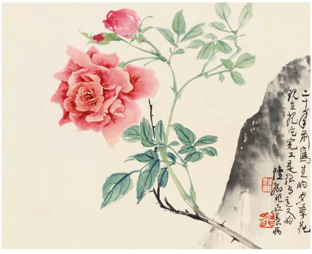 陆抑非先生课徒稿奠定中国美术学院花鸟教学体系的核心基石