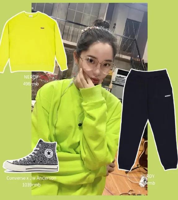 欧阳娜娜真"败家",上好一双aj非要往上倒三盒颜料,哪知潮炸