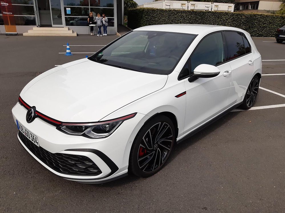 大众高尔夫gti实车 运动气势很强