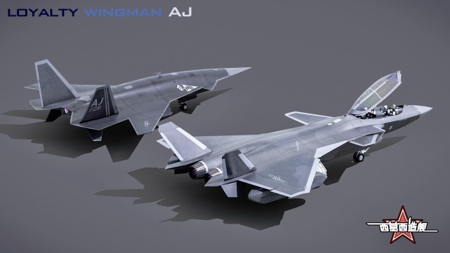 网友畅想歼20大改,双座威龙配上暗箭无人机,将颠覆未来空战