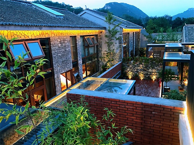 来蓟县玩璞峪俩院儿民宿的床品是我睡过最舒服的格调高还不贵