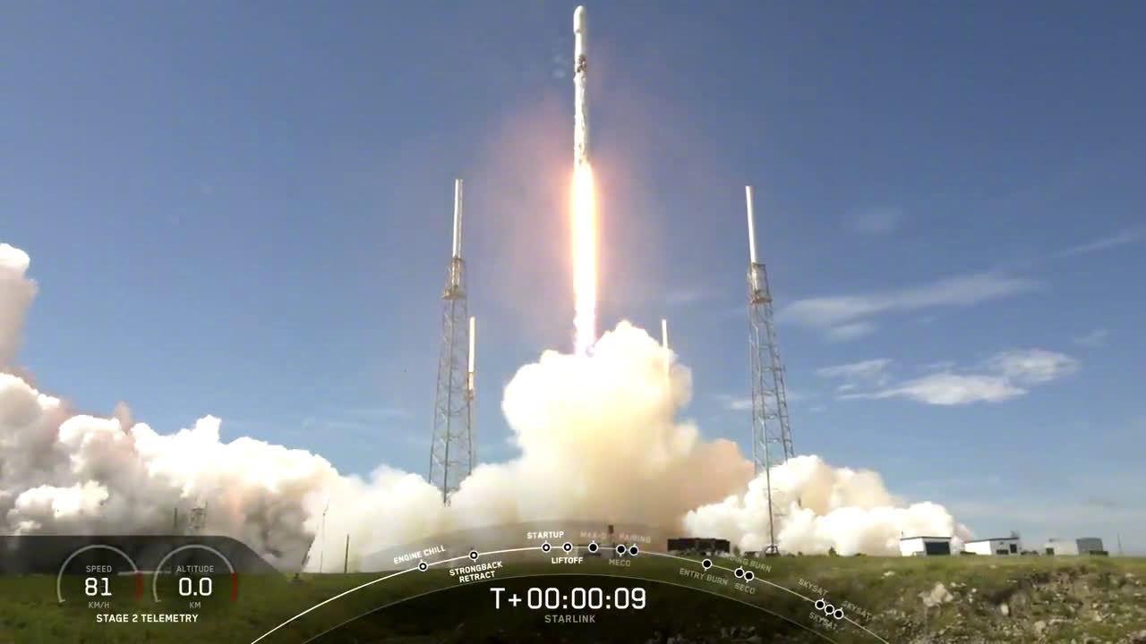 六手猎鹰9号发射第11批星链卫星回顾. 这次发射对spacex来说