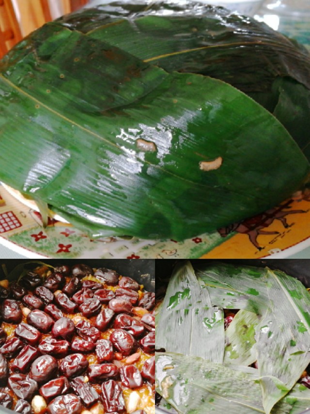 粽叶蜜枣甑糕枣香浓郁香甜软糯不会包粽子的收藏哦比粽子更好吃