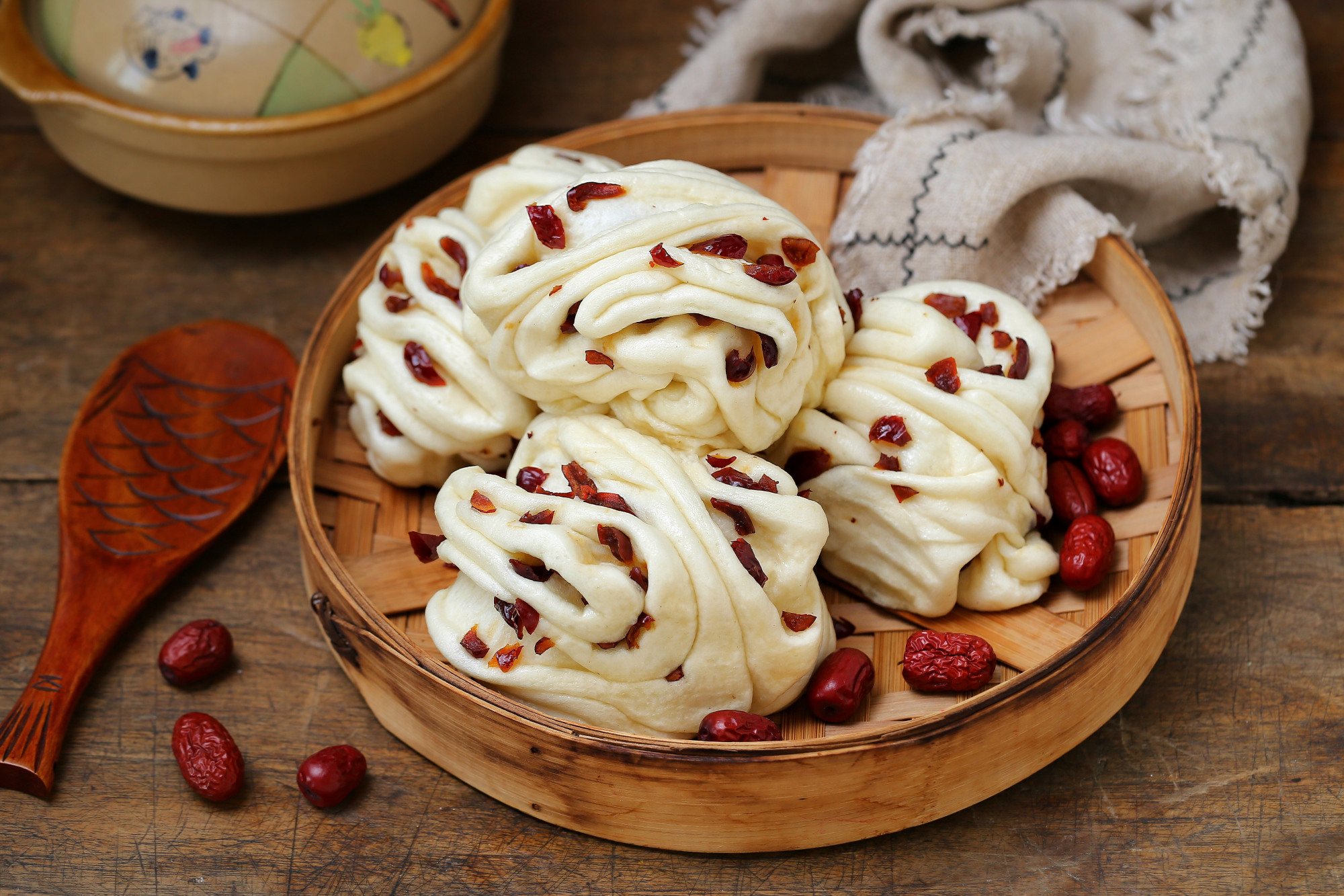 春节前北方人必做这面食,一次发酵省时省力,层次分明,暄软香甜