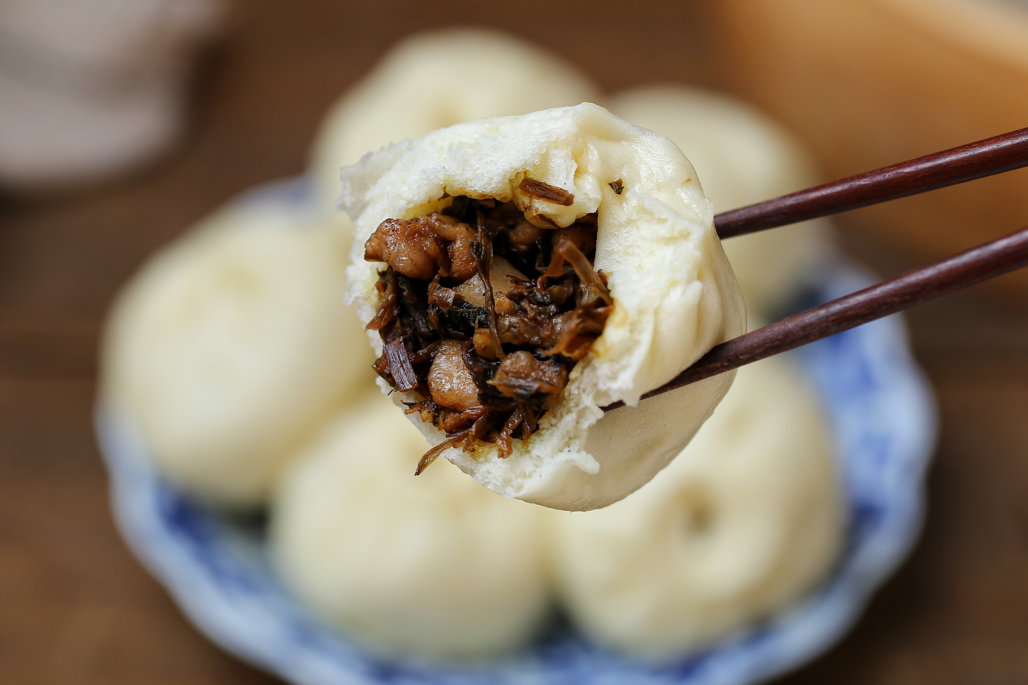 二十八把面发用这馅蒸包子暄软透白香喷喷出锅孩子就吃仨