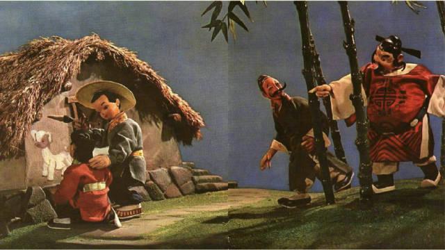 国产经典木偶人动画《神笔马良》 由上海美术电影制片厂于1955年