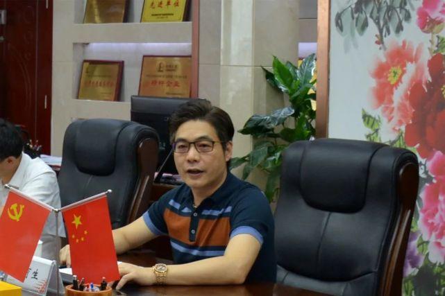 中石化广西分公司李玉杏书记在致辞中对盛誉集团林育生董事长一行表示