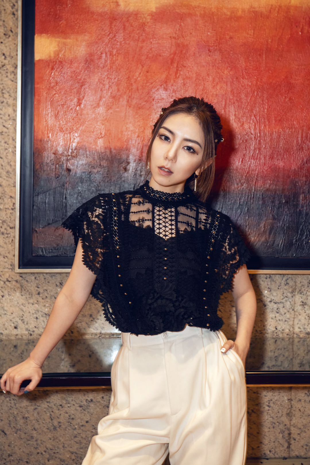 邓紫棋定妆照不错不错,必须给你个赞