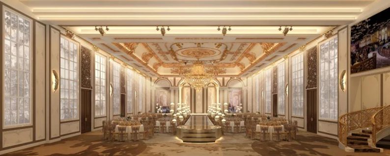 梦都宴会中心设计解析|宴会|宴会厅|婚礼_新浪新闻