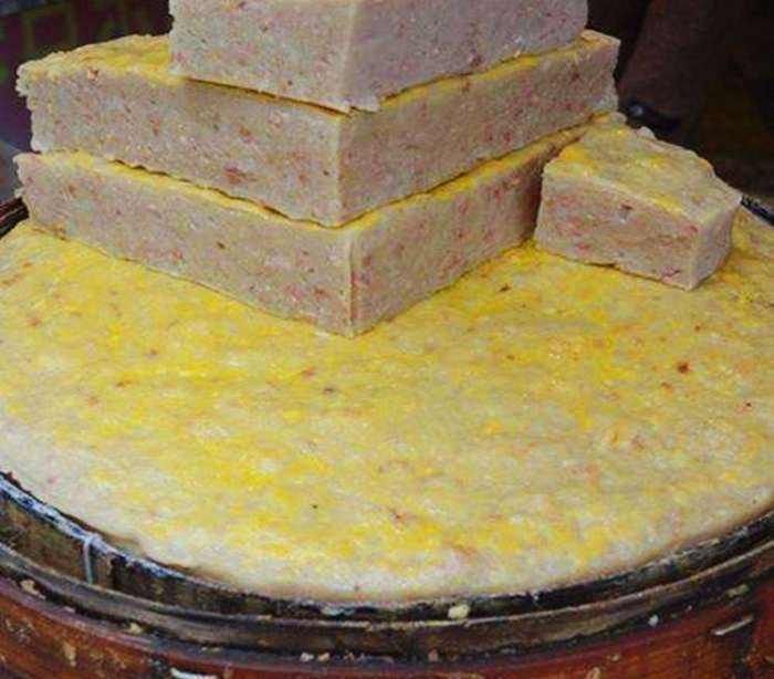 湖北麻城传统美食麻城肉糕口感柔软你吃过吗