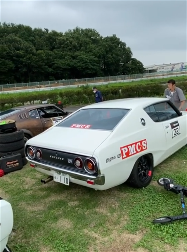 gtr鼻祖,70年代车型,马力105匹,挂"110"车牌,国内数量为0