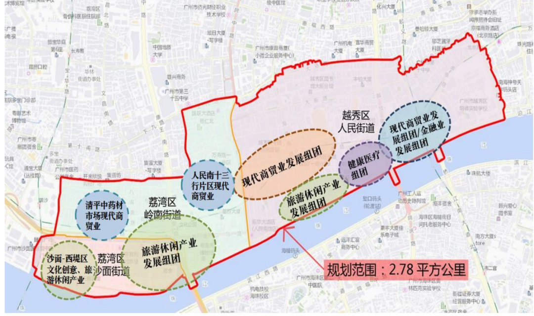 上海有个北外滩,广州有个江北岸!这一次,他们出了一致选择