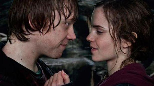 罗恩和赫敏的吻戏花絮艾玛他技术不错