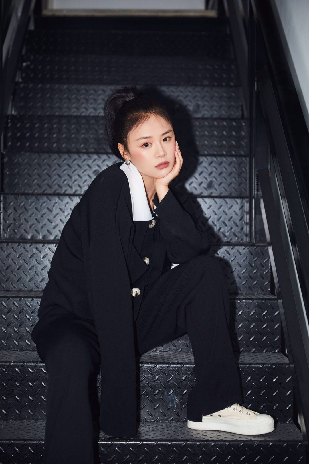 马思纯穿搭是怎么做到的,又甜又a,心动的节奏