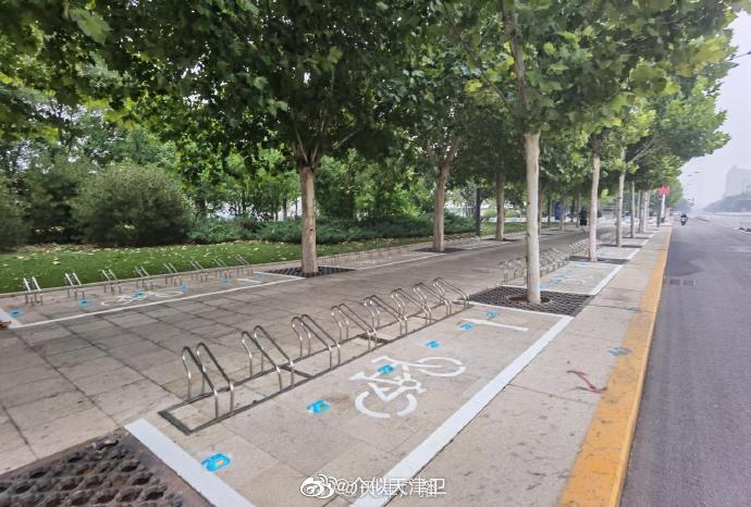 天津这个区共享单车停地井井有条