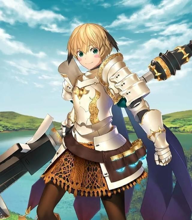 fgo女孩圆桌骑士加雷斯的测试是第一个自填充单枪军衔的测试