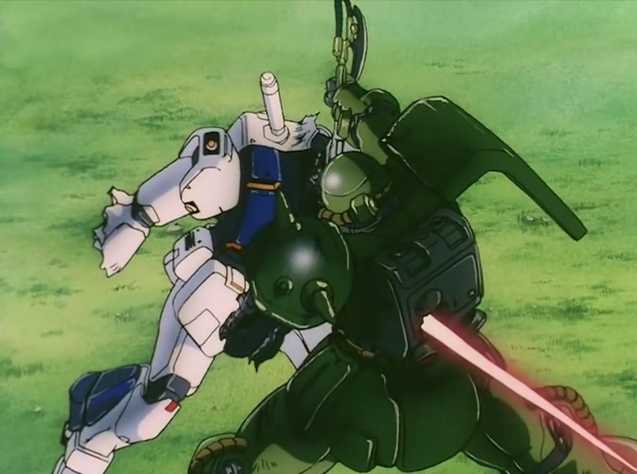 动漫史上发展最快的恋情在高达0080中见面两次就够了