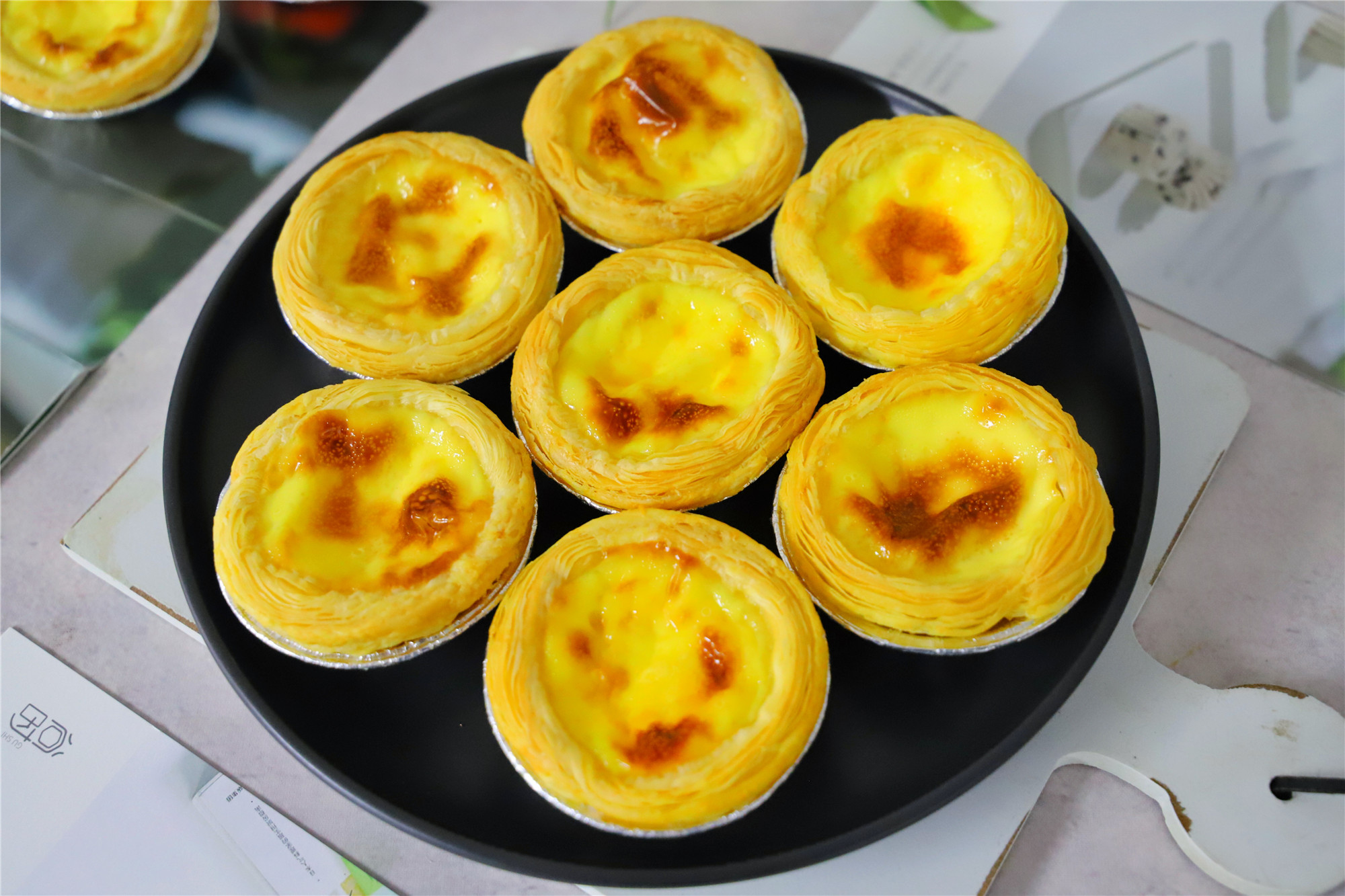 想吃蛋挞不用买,教你懒人快手做法,香酥嫩滑无添加,比买的好吃