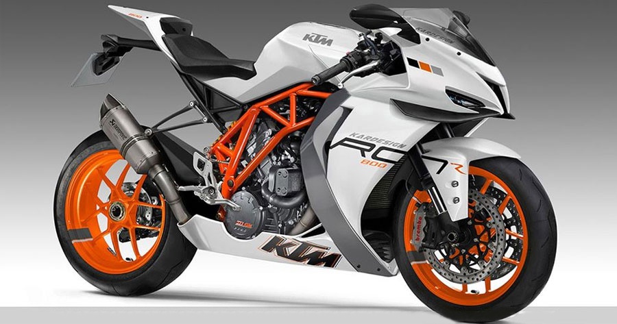 进军中量级跑车市场 ktm rc7双缸跑车渲染图曝光